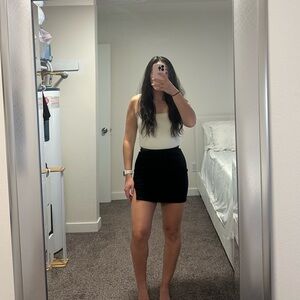 Black Mini Skirt
